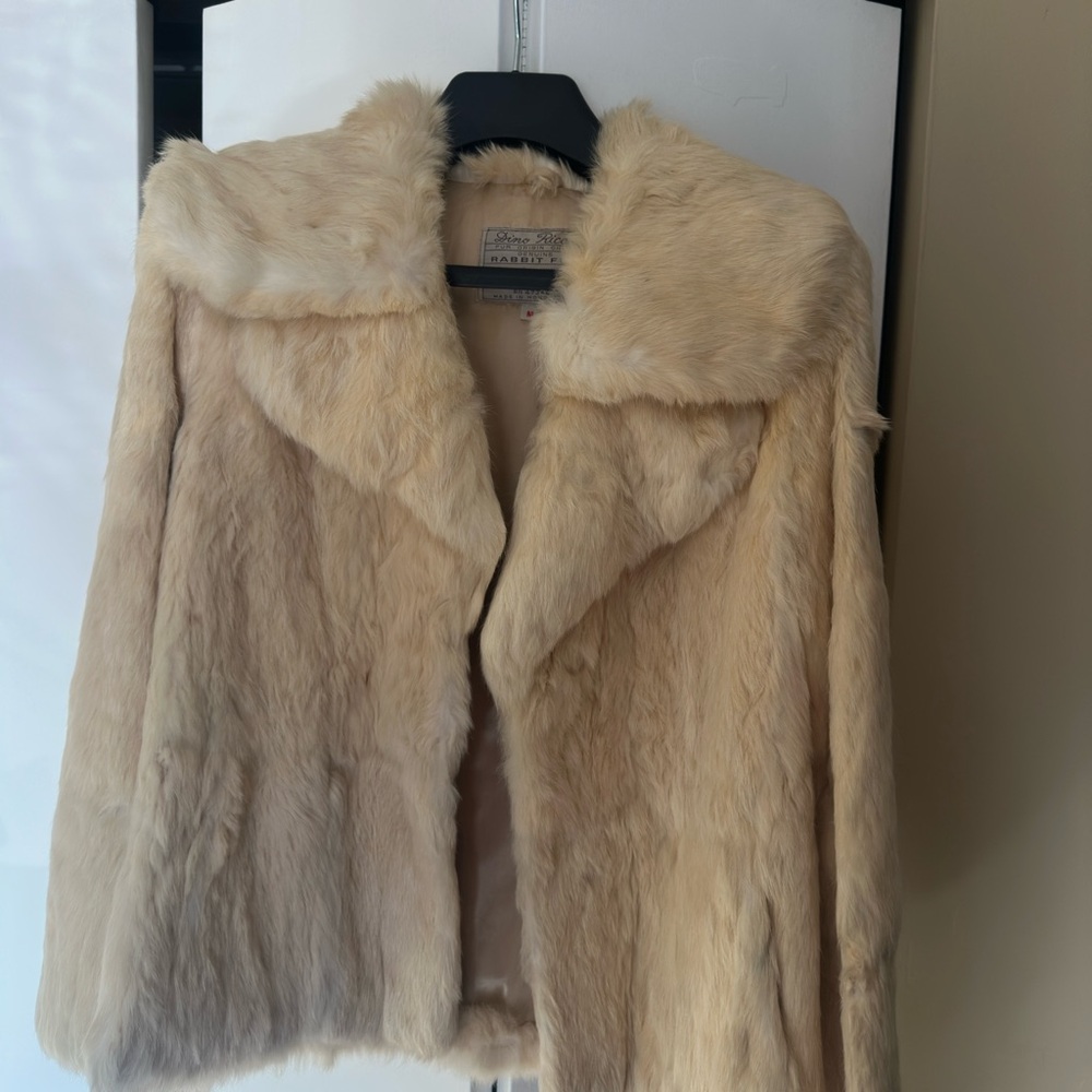 Genuine Rabbit Fur Coat